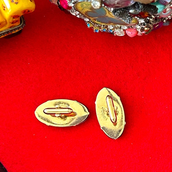 Stunning Pair of SWANK Vintage Gray & Black Cufflinks - Picture 4 of 10